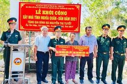 Xây dựng 'Nhà tình nghĩa quân - dân'
