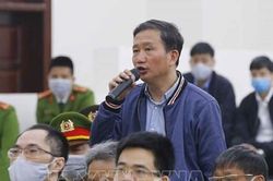 Bị cáo Trịnh Xuân Thanh: 'Tôi thêm 5 năm, 10 năm nữa không vấn đề gì...'