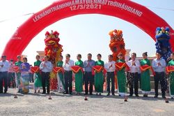 Khánh thành Nhà máy điện mặt trời 700 tỷ đồng tại Hậu Giang