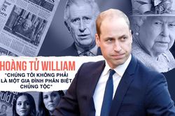 Hoàng tử William khẳng định Hoàng gia Anh không phân biệt chủng tộc