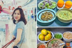 Những bữa ăn sắc màu của cô gái mê nấu nướng
