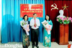 UBND tỉnh công bố các quyết định về công tác cán bộ