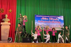 Liên hoan nhóm tuyên truyền ca khúc cách mạng huyện Lạc Dương năm 2021