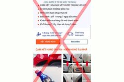 Cảnh giác chiêu trò bán hàng kém chất lượng qua mạng