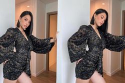 Hoa hậu Tiểu Vy diện váy ngắn cũn nhưng cách pose dáng tinh tế mới là đáng khen