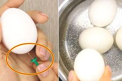 Cách bóc trứng luộc nhanh và đơn giản nhất