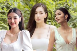 4 hoa hậu - á hậu Việt sở hữu cặp tuyết lê ngoại cỡ nhưng cùng chung một số phận
