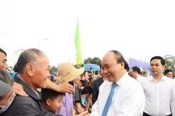 Thủ tướng Nguyễn Xuân Phúc dự lễ khánh thành cầu Cửa Hội nối 2 tỉnh Nghệ An và Hà Tĩnh