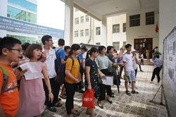 Trường THPT chuyên Khoa học Tự nhiên đổi lịch thi vào lớp 10