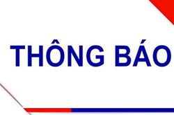 Thông báo chọn đơn vị có chức năng đấu giá cho thuê mặt bằng