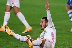 Real Madrid: Vừa trở lại đá 15 phút, Hazard chấn thương nghỉ luôn 6 tuần