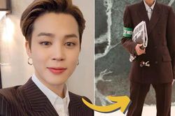 BTS trông chẳng khác gì người mẫu tại Grammy