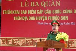 Huyện vùng cao Phước Sơn ra quân triển khai cao điểm cấp Căn cước công dân