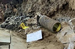 Sập công trình đường ống thoát nước, hai người thương vong