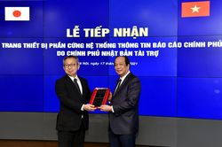 Chính phủ Nhật Bản hỗ trợ Hệ thống thông tin báo cáo của Chính phủ Việt Nam