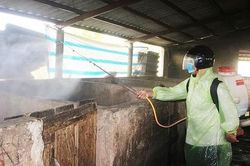 Cấp 15.000 lít hóa chất cho Hà Tĩnh phòng chống dịch bệnh trên động vật