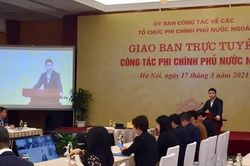 Tăng cường công tác phi chính phủ nước ngoài năm 2021