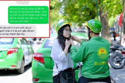 Câu chuyện giữa nữ sinh với tài xế xe ôm công nghệ khiến nhiều người ấm lòng