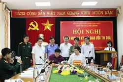 Vĩnh Phúc: Các cơ quan Khối Nội chính ký kết giao ước thi đua năm 2021