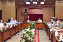 Chủ tịch Quốc hội làm việc với Ban Chỉ đạo công tác bầu cử tỉnh Kiên Giang