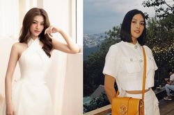 Kiều Loan trễ nải vai trần quyến rũ, Tiểu Vy đẹp tựa nàng thơ giữa Đà Lạt mộng mơ