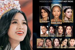 Đỗ Thị Hà 'thăng hạng' ngoạn mục trên bảng xếp hạng Miss World với dự đoán lọt Top 7