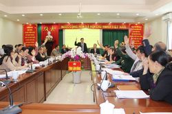 Lập danh sách sơ bộ 131 người ứng cử đại biểu HĐND tỉnh khóa X
