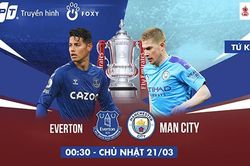 Tứ kết FA Cup: Everton - Manchester City, cuộc chiến một mất một còn!