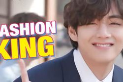 V BTS lại ăn mặc kiểu 'chơi trội' nhưng chẳng ai phàn nàn
