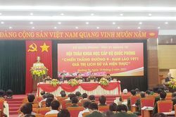 Hội thảo khoa học 'Chiến thắng Đường 9 - Nam Lào 1971: Giá trị lịch sử và hiện thực'