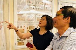 Triển lãm 'Nét đẹp phụ nữ Việt Nam qua tem và bưu ảnh'