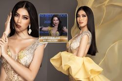 Ngọc Thảo chọn váy vàng 'phong thủy Miss Grand', tự hào hô to 2 tiếng Việt Nam khiến fan phấn khích