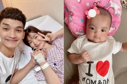 Mạc Văn Khoa khoe ảnh con gái bụ bẫm hơn so với lúc mới sinh khiến dân tình thích thú