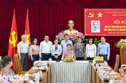 Khối thi đua số 1 ký kết giao ước thi đua