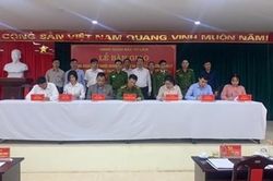 Bàn giao cơ sở phòng cháy chữa cháy cho UBND xã quản lý