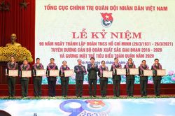 Tuyên dương 10 gương mặt trẻ tiêu biểu toàn quân năm 2020