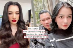 Bạn gái tin đồn của chồng cũ Lệ Quyên bị phản đối thi Hoa hậu Hoàn vũ: 'Non nớt, catwalk tệ, rớt chắc'