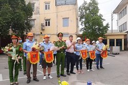 Kiểm tra, đánh giá công tác phòng cháy, chữa cháy tại Tổng công ty may Đức Giang