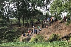 Bất ngờ lao xuống hồ khi đang nhậu, nam thanh niên chìm xuống đáy mất tích