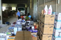 Phát hiện kho 'hàng lậu' trên Quốc lộ 91