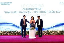 50 triệu lít nước tinh khiết đến với học sinh miền Tây mùa hạn mặn
