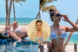 Á hậu Kim Duyên siết body nóng bỏng chuẩn bị cho Miss Universe 2021