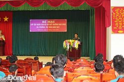 100% chỉ huy trưởng cấp xã hoàn thành tập huấn năm 2021