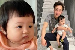 Cường Đô La tung ảnh con gái giống bố như hai giọt nước