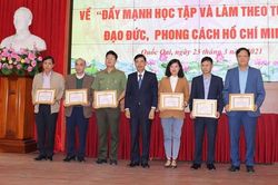 Quốc Oai: Việc học và làm theo Bác đã trở thành nề nếp
