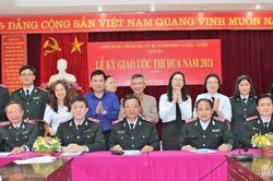 Thanh tra Bộ Ngoại giao ký giao ước thi đua năm 2021