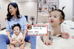 Đông Nhi xin lỗi vì lại ra tay làm tóc cho con gái: Đầu rối bù nhưng đáng yêu hết nấc!