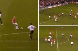 Chiêm ngưỡng pha kiến tạo hoàn hảo của Scholes cho Rooney 14 năm trước