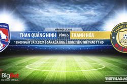 Soi kèo nhà cái Quảng Ninh vs Thanh Hóa. TTTT HD. Trực tiếp bóng đá Việt Nam hôm nay