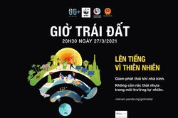 Bộ Tài nguyên và Môi trường kêu gọi hưởng ứng Giờ Trái đất 2021